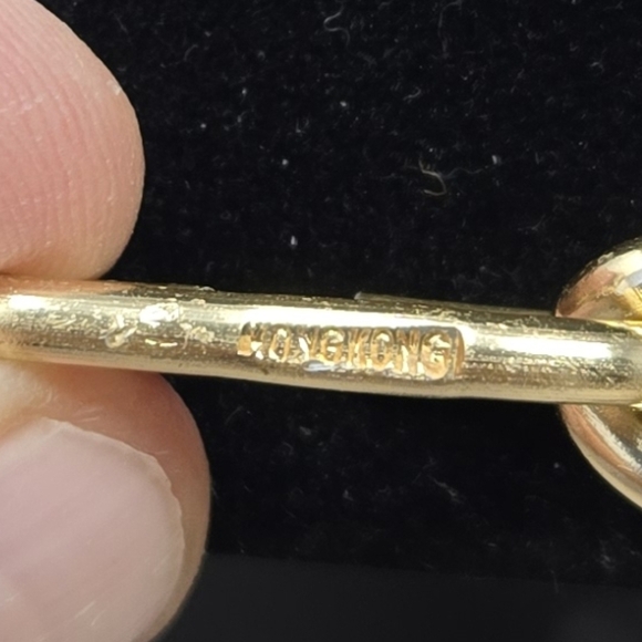 Vintage 1940's to 50's Womens Faux Pearl Necklace Adj Gold Tone Lustrous Sheen - Picture 6 of 10